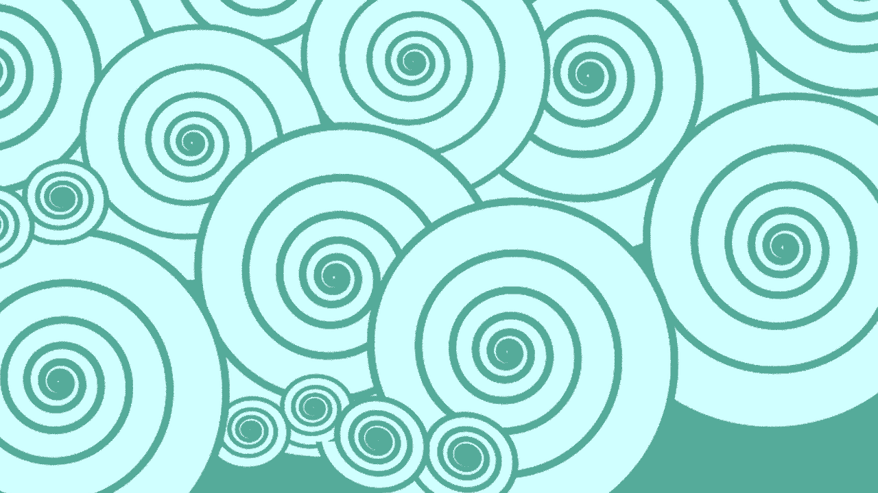 swirly abstract illustration of air