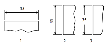 arrangements of dimensions