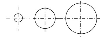exercise on dimensioning circles