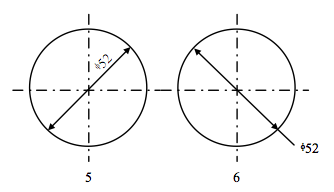 large circle dimensions