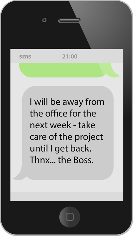 sms from boss 3