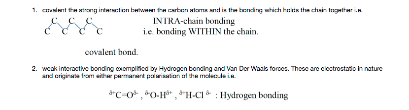covalent bond and hydrogen bond