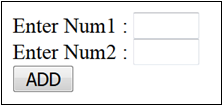 Number Input Boxes Example