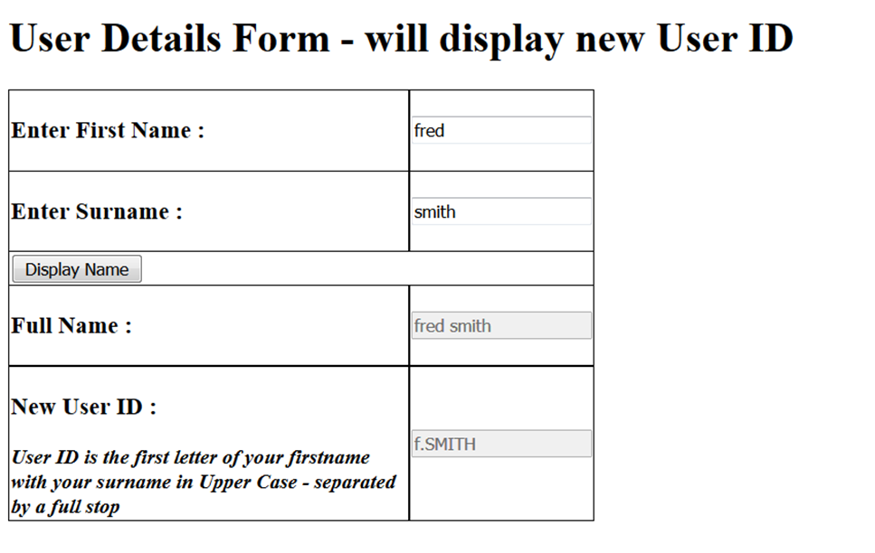 Form 3 Screenshot