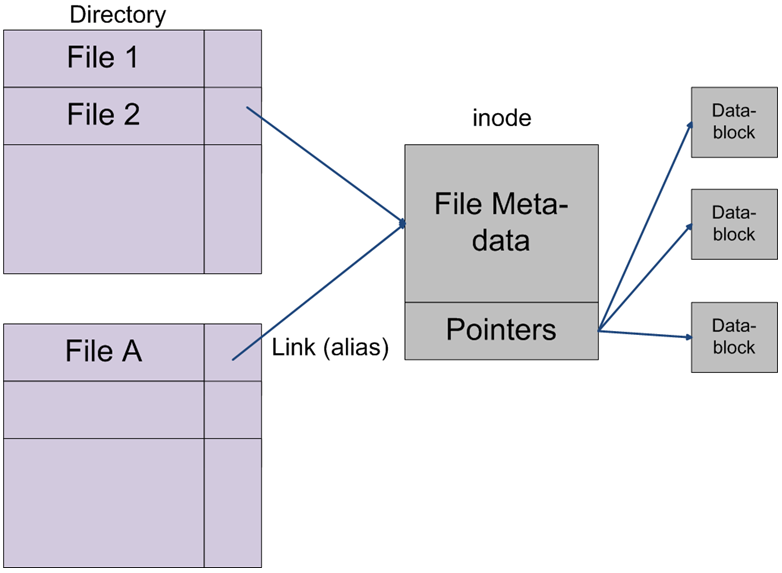 Figure 4: Directories and Links.